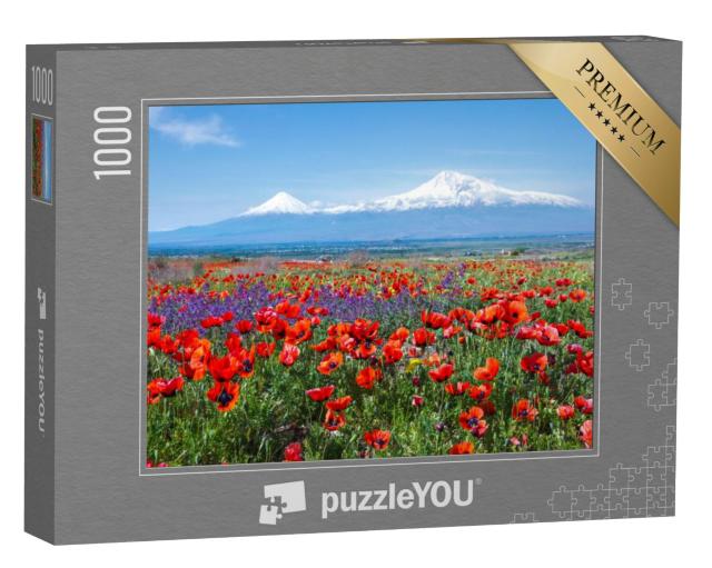 Puzzel 1000 stukjes „De berg Ararat in Turkije“