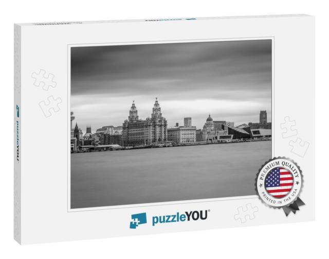 Liverpool Merseyside UK World Famous Waterfront... Jigsaw Puzzle