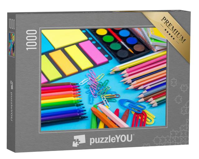 Puzzel 1000 stukjes „Kleurpotloden“