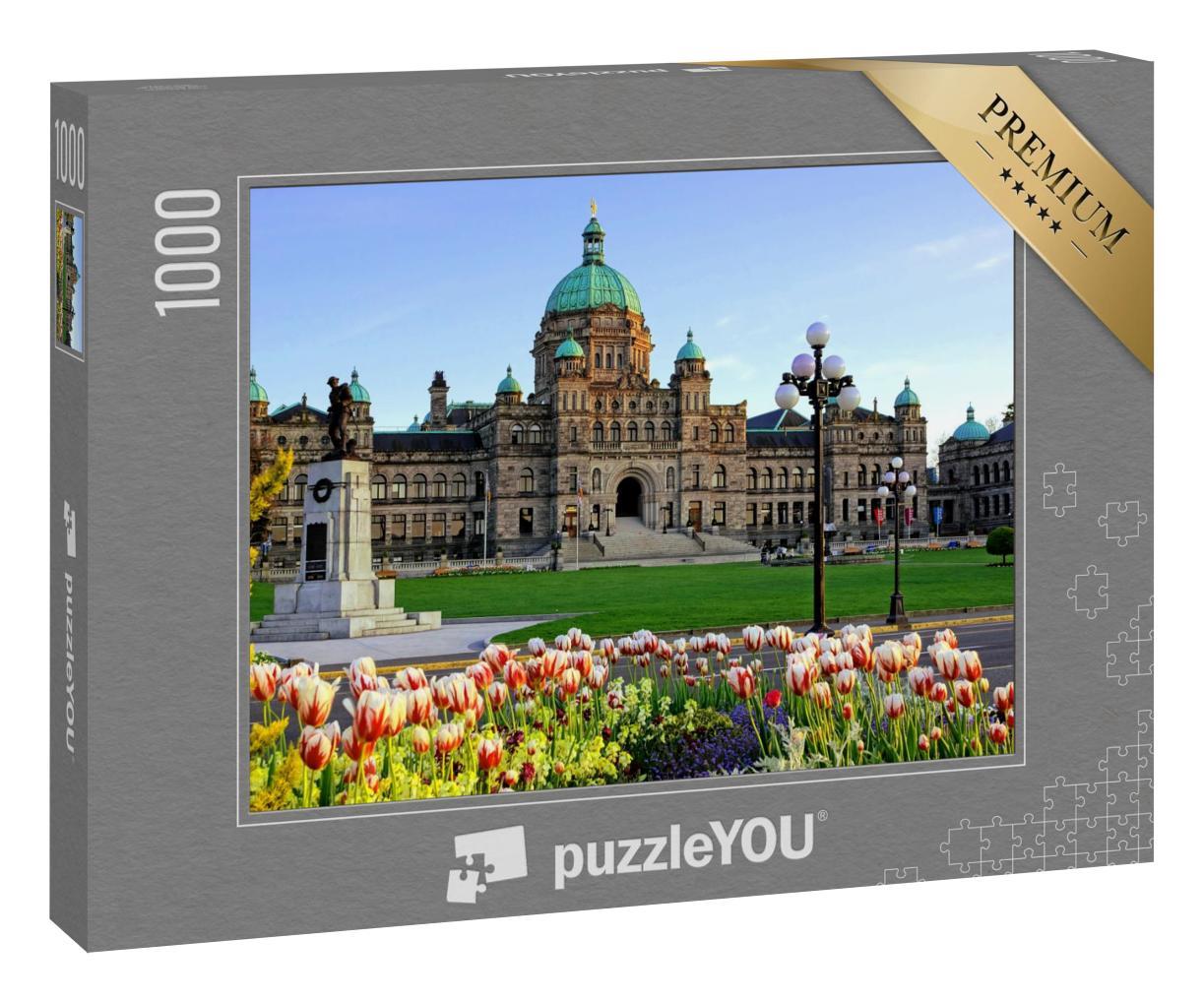 Puzzle 1000 Teile „Provinzparlament von British Columbia, Kanada“