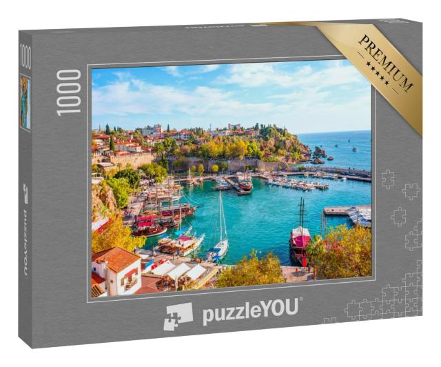 Puzzle 1000 Teile „Altstadt von Kaleici in Antalya, Türkei“