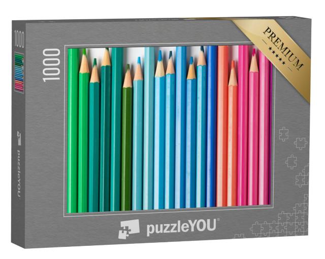 Puzzel 1000 stukjes „Kleurpotloden“