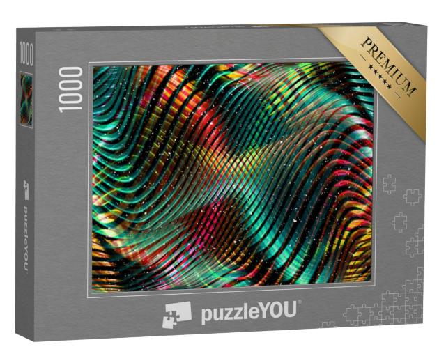 Puzzel 1000 stukjes „Digitaal geschilderd abstract ontwerp“