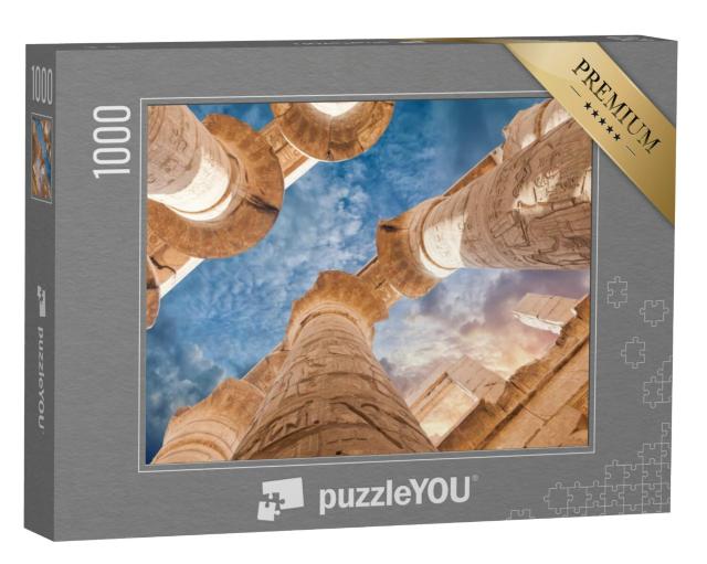 Puzzel 1000 stukjes „De tempels van Karnak, Luxor, Egypte“