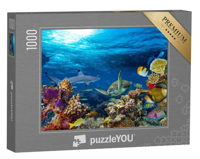 Puzzel 1000 stukjes „Onderwater koraalrif“