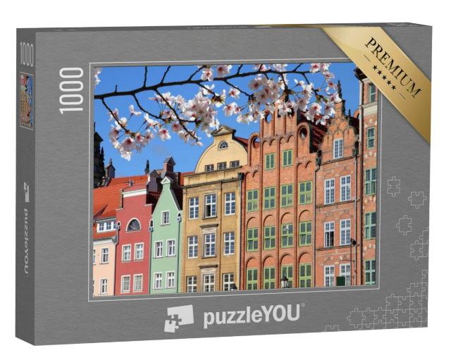 Puzzel 1000 stukjes „Kersenbloesem in Gdansk, Polen“