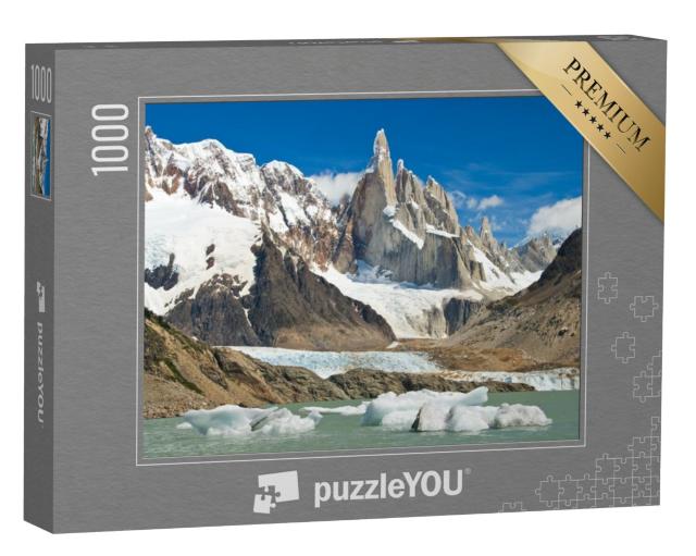 Puzzel 1000 stukjes „Cerro Torre, Nationaal Park Los Glaciares, Patagonië, Argentinië“