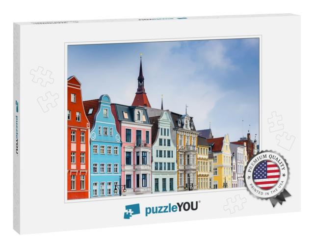 Rostock, Germany Old Town Cityscape... Jigsaw Puzzle
