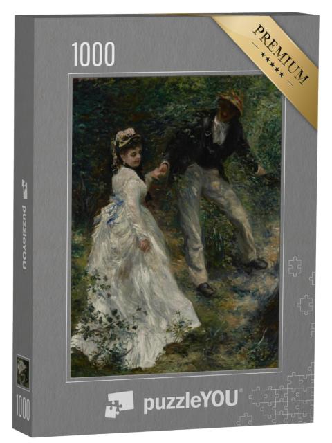 Puzzel 1000 stukjes „La Promenade, Auguste Renoir 1870“