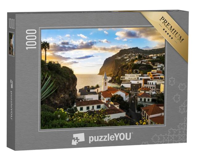 Puzzel 1000 stukjes „Camara de Lobos, kleine haven op het eiland Madeira“