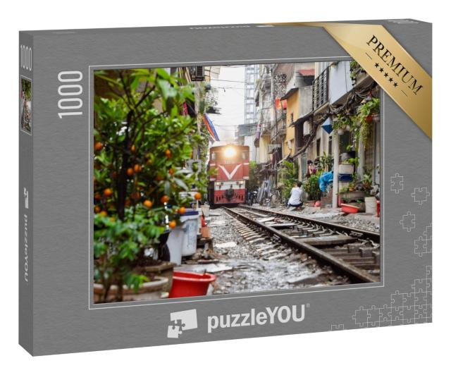 Puzzle 1000 Teile „Beliebter Ort und Hauptattraktion in Hanoi, Vietnam“