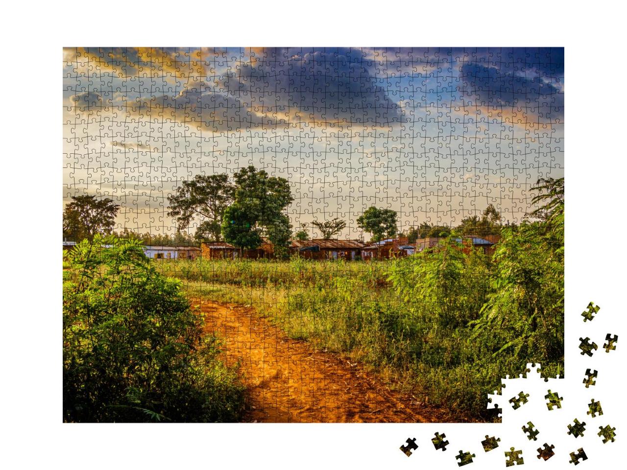 Puzzle 1000 Teile „Impression aus dem Mount-Elgon-Nationalpark in Uganda“