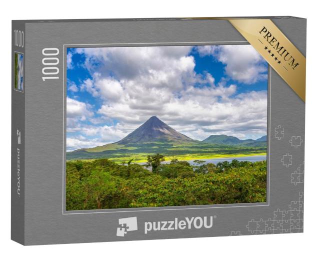 Puzzel 1000 stukjes „Vulkaan Arenal, La Fortuna, Costa Rica“