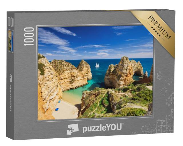 Puzzel 1000 stukjes „Prachtige baai, Algarve, Portugal“