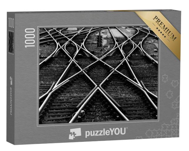 Puzzel 1000 stukjes „Centraal Station Frankfurt am Main“