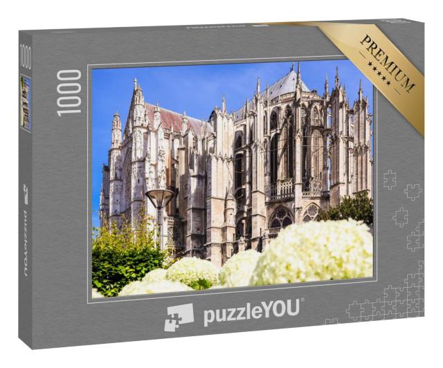 Puzzle 1000 Teile „Kathedrale St. Peter von Beauvais: Kirche im gotischen Stil, Frankreich“