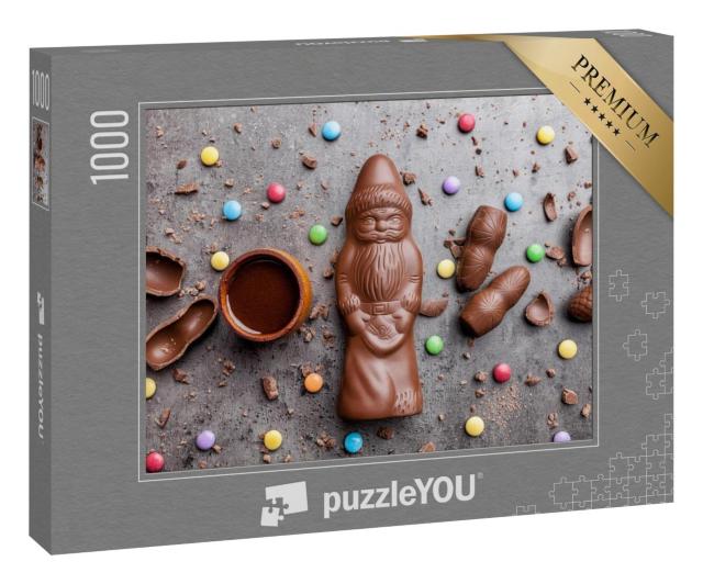Puzzle 1000 Teile „Köstliche Schokolade zu Weihnachten“