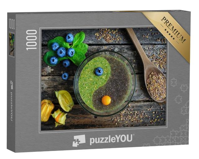 Puzzel 1000 stukjes „Lijnzaadpap met chia“