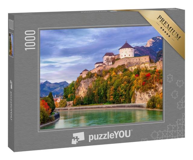 Puzzle 1000 Teile „Majestätische Burg Kufstein, Österreich“