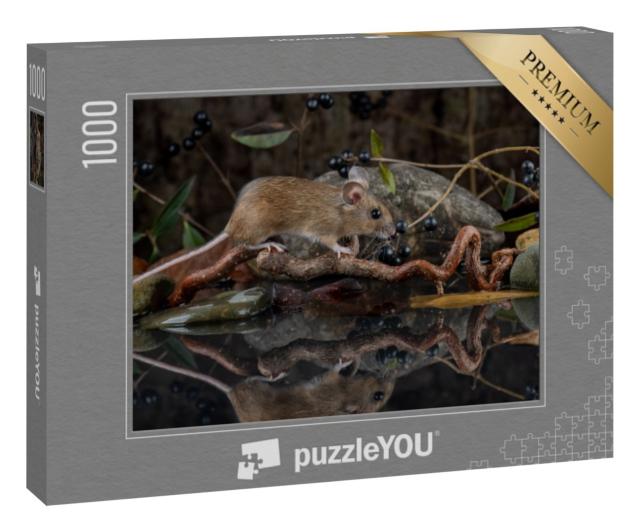 Puzzle 1000 Teile „Mausi auf Entdeckungstour“