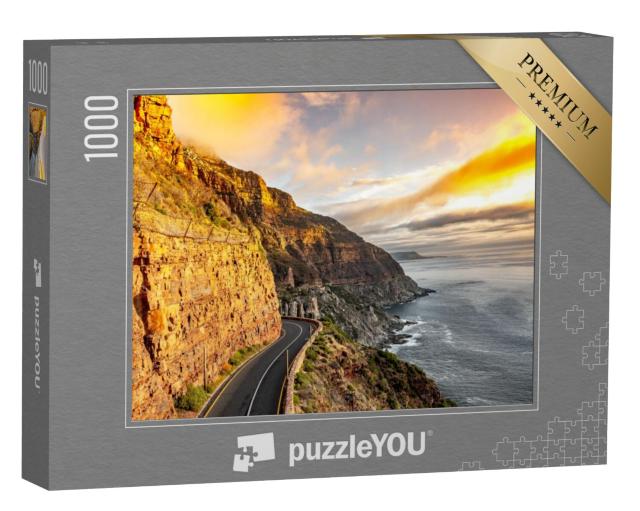 Puzzel 1000 stukjes „Chapman's Peak Drive in Kaapstad, Zuid-Afrika“