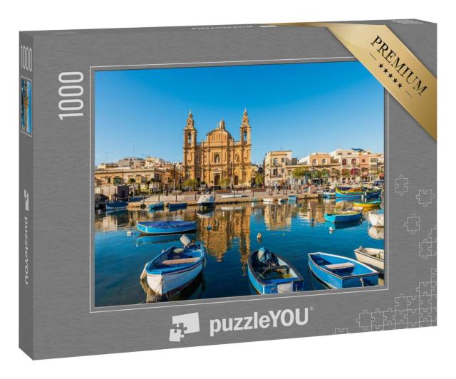 Puzzle 100 Teile „Sliema auf Malta“