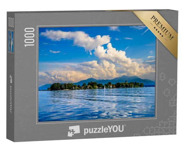 Puzzel 1000 stukjes „Beroemde Fraueninsel aan de Chiemsee, Beieren“