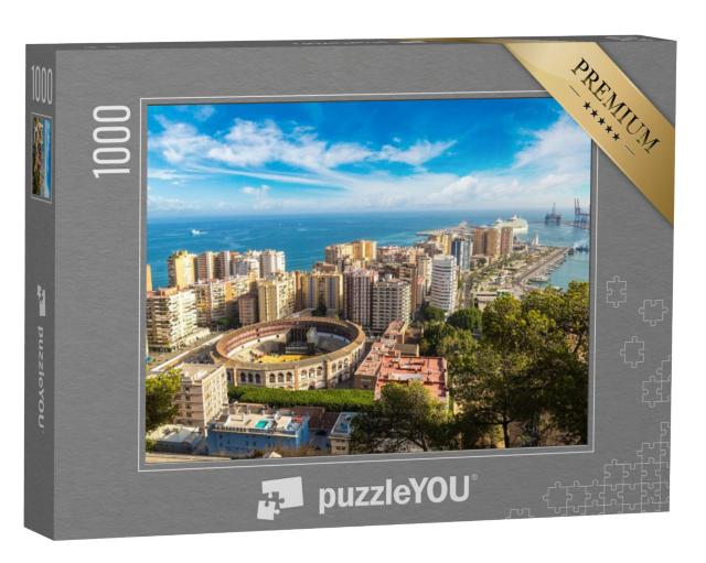 Puzzel 1000 stukjes „Málaga in de zomer“