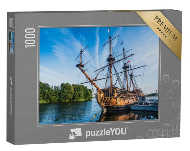 Puzzel 1000 stukjes „Schip Goto Predestination in de stad Voronezh, Rusland“