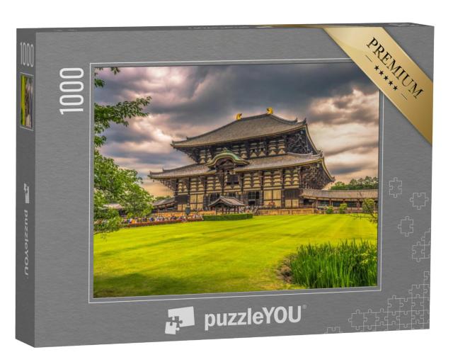 Puzzel 1000 stukjes „De grote Todai-ji tempel in Nara, Japan“