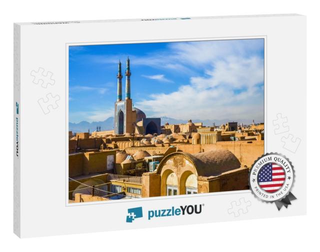 View of the Historic Center of Yazd - Iran... Jigsaw Puzzle