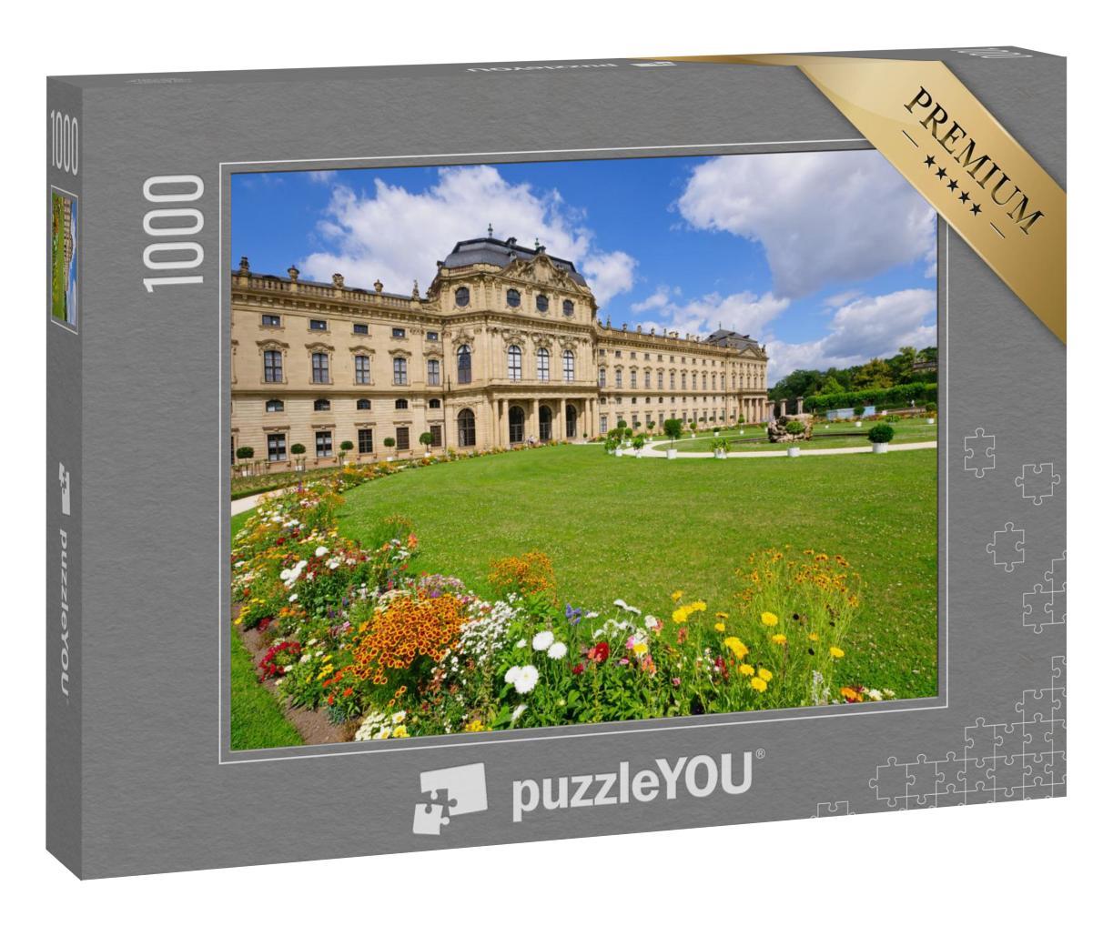Puzzle 1000 Teile „Die Residenz in Würzburg, Deutschland“