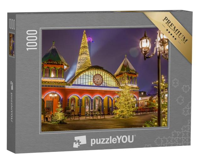 Puzzel 1000 stukjes „Tivoli in Kopenhagen“