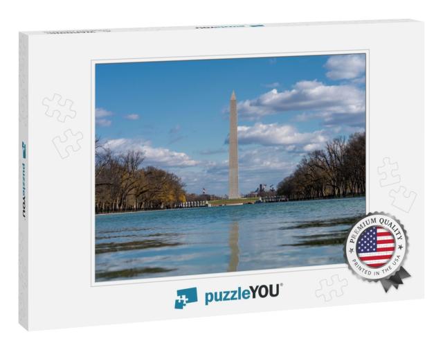 View of Washington Monument on the Reflecting Pool in Was... Jigsaw Puzzle