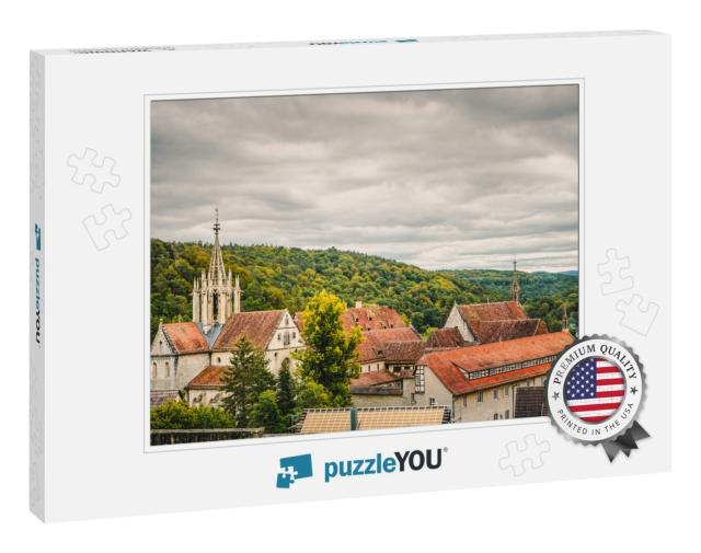 Great View of Bebenhausen Monastery in the Middle of Scho... Jigsaw Puzzle