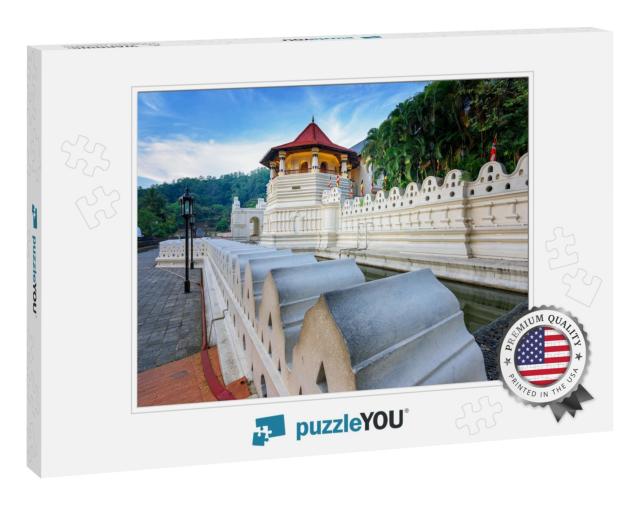 Temple of the Sacred Tooth Relic At Kandy, Sri Lanka... Jigsaw Puzzle