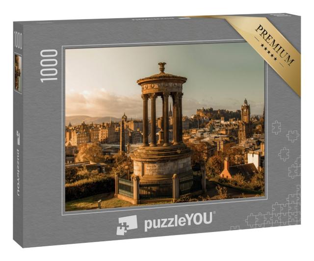Puzzle 1000 Teile „Sonniger Herbsttag, Edinburgh“