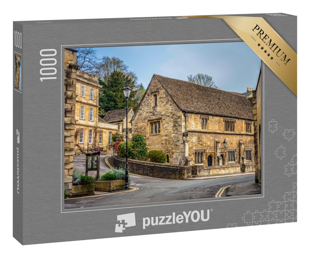 Puzzle 1000 Teile „Impression von Bradford on Avon, England“