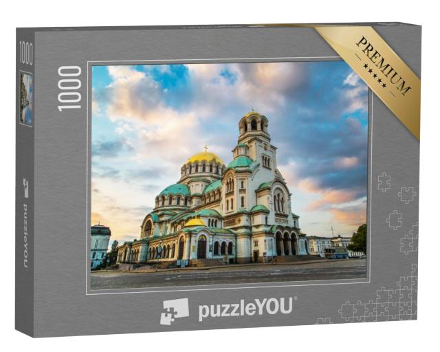 Puzzel 1000 stukjes „Alexander Nevski Kathedraal, centrum van Sofia, Bulgarije“