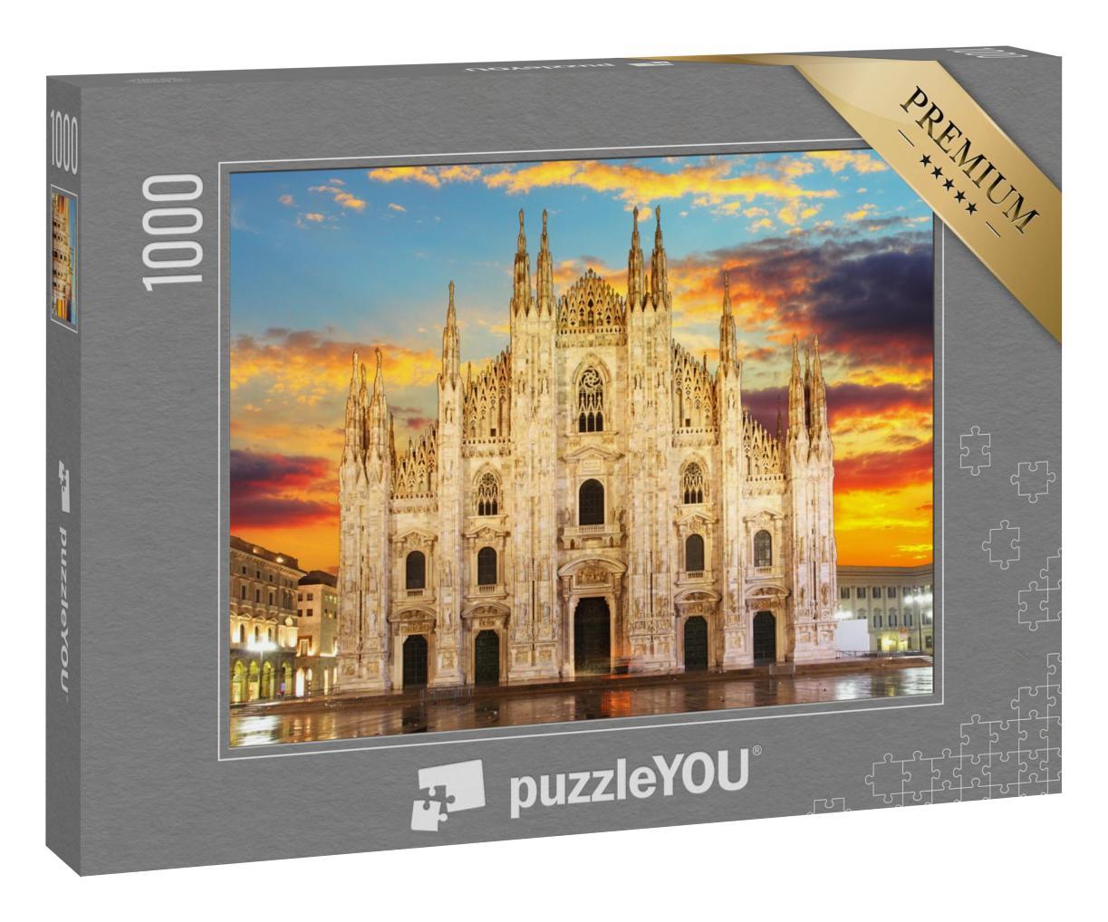 Puzzle 1000 Teile „Duomo zu Mailand“