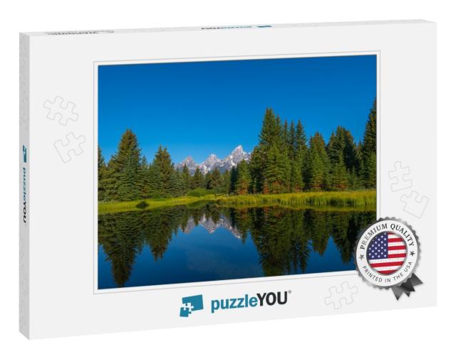 Grand Teton National Park is an American National Park in... Jigsaw Puzzle