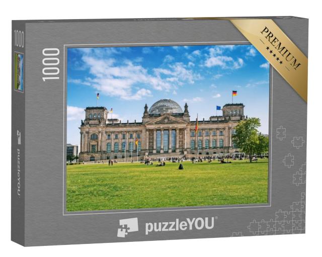 Puzzel 1000 stukjes „Het Rijksdaggebouw in Berlijn“