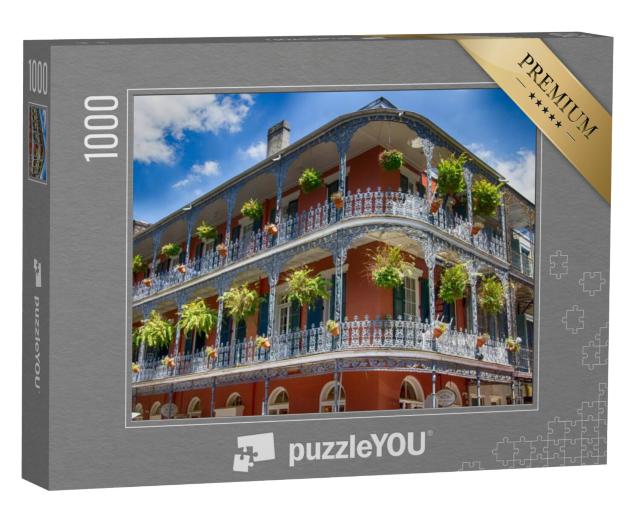 Puzzel 1000 stukjes „Gebouwen in New Orleans“