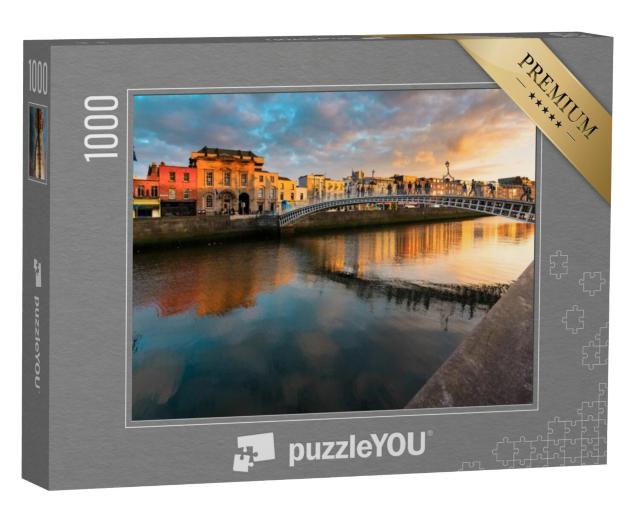 Puzzel 1000 stukjes „Ha'Penny Bridge, Dublin, Ierland“