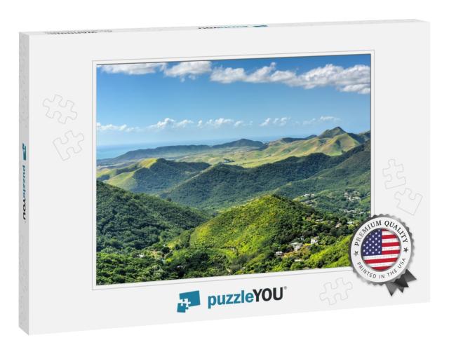 Landscape View of Salinas in Puerto Rico... Jigsaw Puzzle