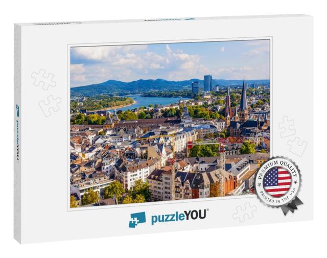 Aerial of Bonn, the Former Capital of Germany... Jigsaw Puzzle