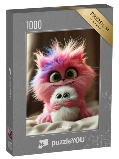 Puzzel 1000 stukjes „LITTLEMONSTERTIME: Grace“