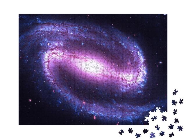 Puzzle 1000 Teile „Spiralförmige Balkengalaxie im Sternbild Eridanus“