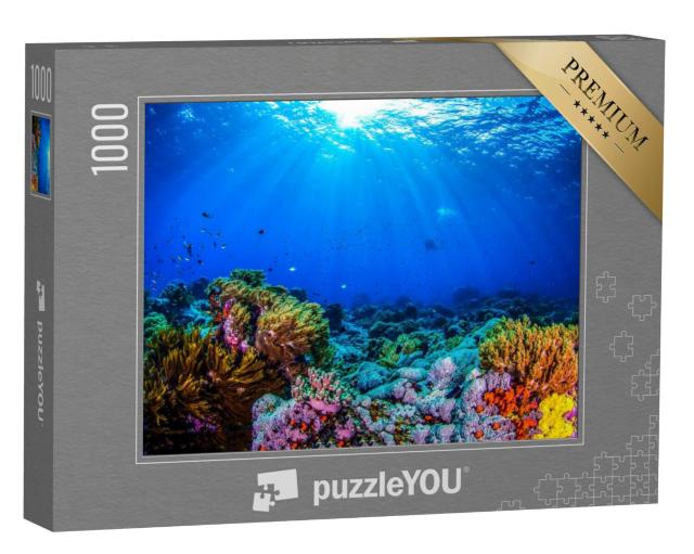 Puzzel 1000 stukjes „Prachtig koraalrif“