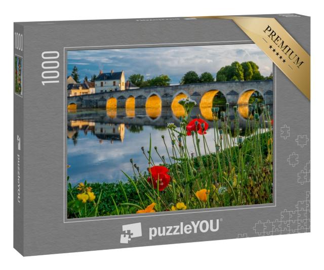 Puzzle „Montrichard, Loire-Tal, Frankreich “